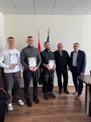 Награждение  победителей соревнований по гиревому спорту!