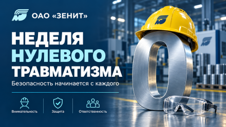 Неделя нулевого травматизма. Безопасность начинается с каждого.