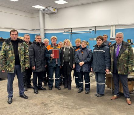 24.02.2026 мы провожаем на заслуженный многими годами труда отдых:   -  Свириденко Ирину Михайловну, распределителя работ МЗЦ ОАО "Зенит".  