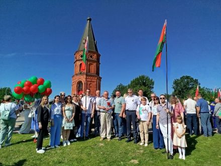 3 июля на мемориальном комплексе «Буйничское поле» состоялся митинг-реквием, посвященный Дню Независимости Республики Беларусь.