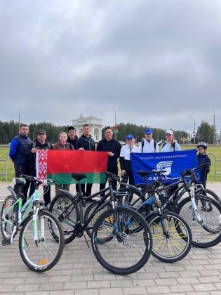 Велопробег в Могилеве: активный отдых с ОАО «Зенит»! 